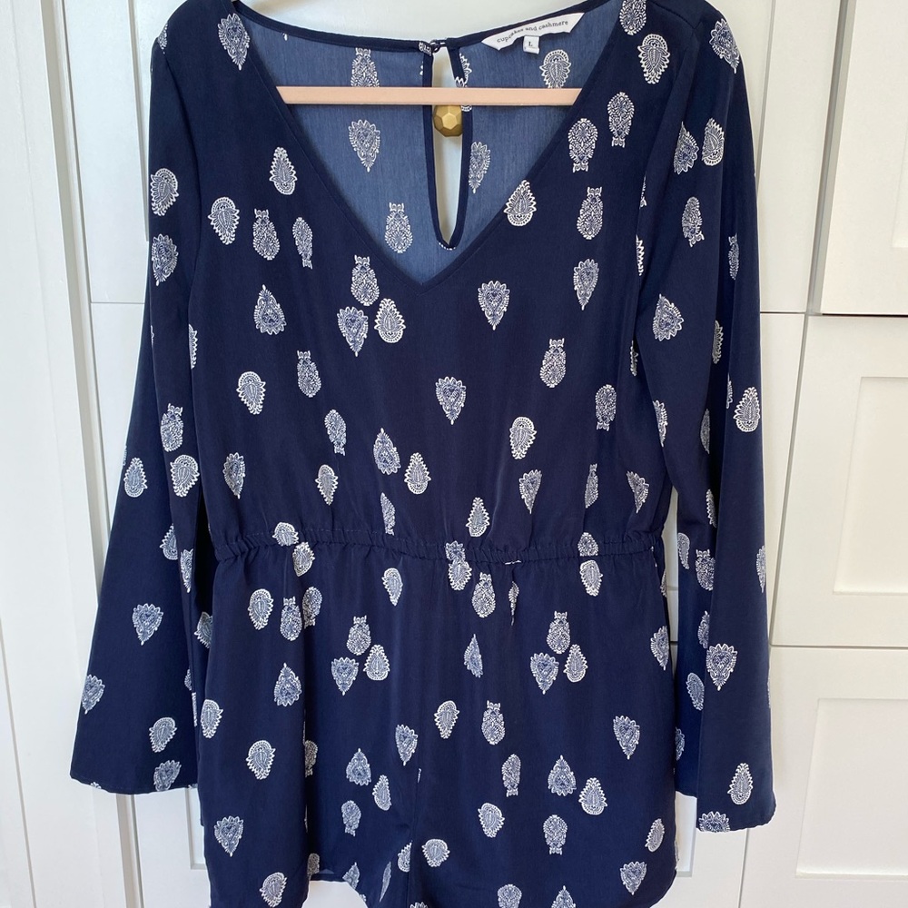 Cupcakes & Cashmere Long Sleeve Romper